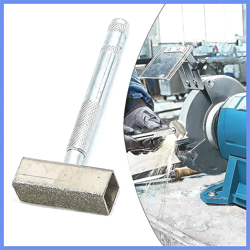 1 PC Diamond Grinding Wheel Dresser Abrasive Tools Bench Grinder Dressing Stone Thicken Sanding Disc Sharpening Tool