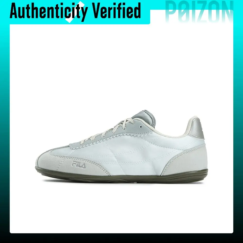 FILA LIPPER Abrasion Resistant Lightweight Low top German Army Trainers Women's Soft Water Blue/Smoke Green F12W622111FMS