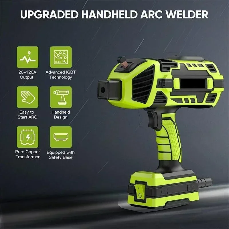 

4600W Electric Welding Machine 110/220V±15% Portable Arc Welding Machine Handheld Arc Welders Automatic Digital Intelligent Tool