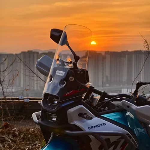 Imagen 2 del producto Parabrisas para motocicleta CFMOTO 450MT 450mt, parabrisas de aumento y ampliación 2024 450 MT, accesorios de modificación