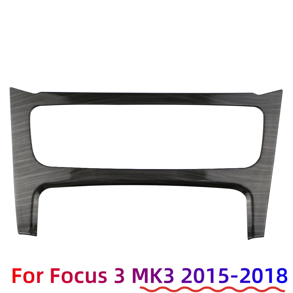 Car Center Console Air Conditioning Panel Sticker for Ford Focus 3 MK3 2015 - 2018 Decoration Cover Trim AC Switch Accessories