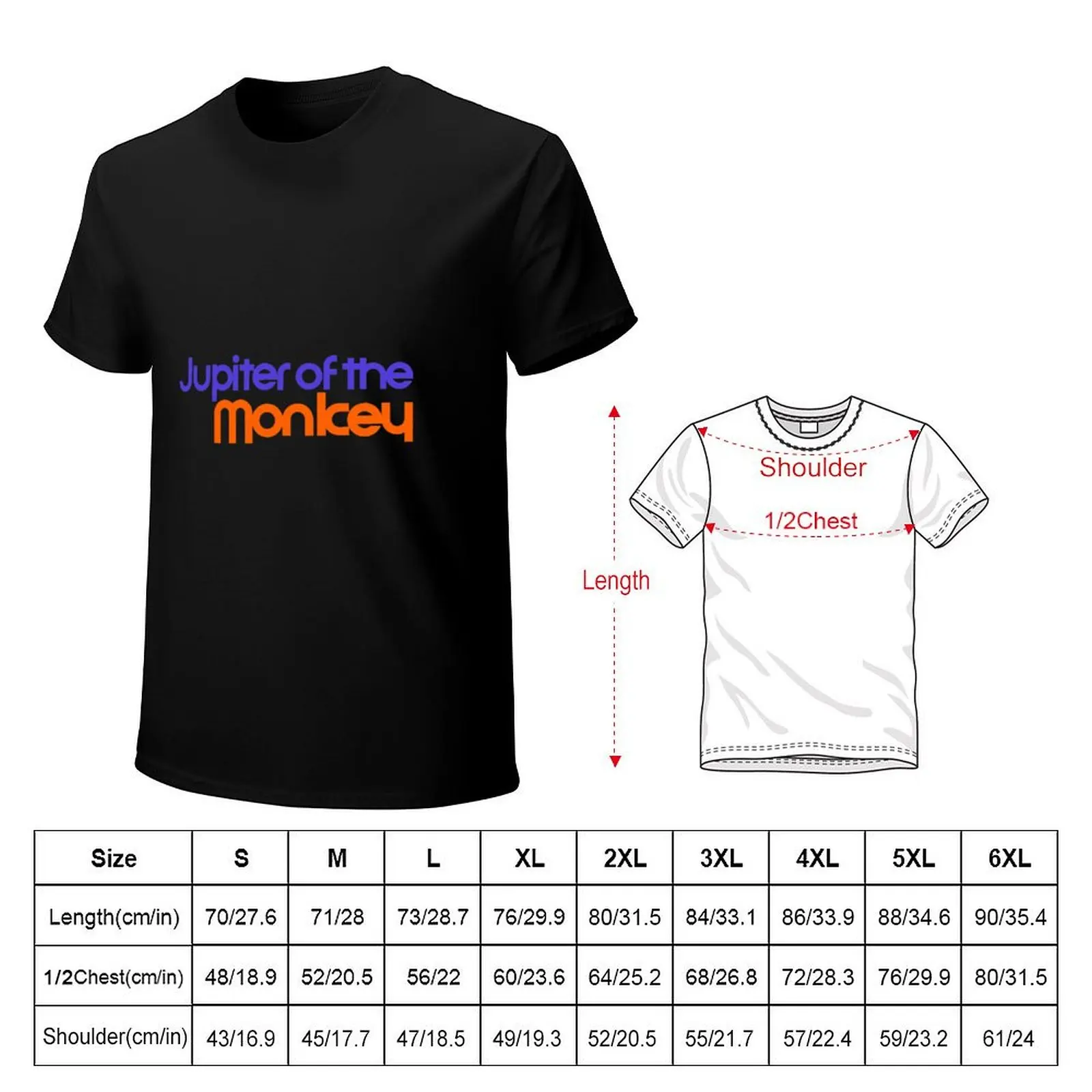 Jupiter of the Monkey The World Ends with You (TWEWY) T-Shirt Trendy Print Short Sleeve T-Shirt