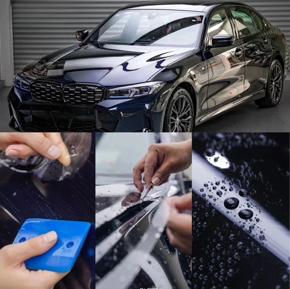 Anti-Permeation 1.52*15M /roll Tpu  PPF Custom Car Wrapping Stickers  Paint Protect Film