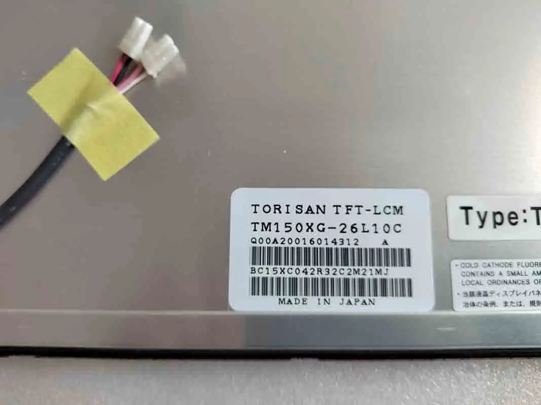 Original 15'' Zoll TM150XG-26L10C LCD Screen Display Panel