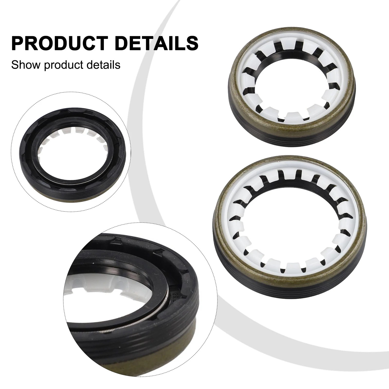 Gearbox driveshast Oil Seal Kit untuk AX 1987-1977 OE 312146 312126 312110 gear Case Driveshaft besi Petrol Sealer