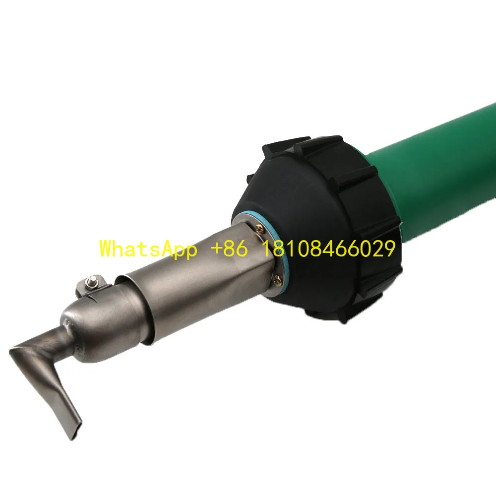 

high-performance 1600W Professional Heat Kit PVC Roofing Welding Tools Plastic Welder Hot Air Torch with 8pcs Nozzles and Fl