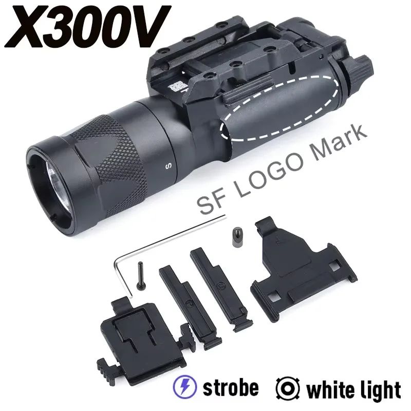 

Тактическая гарнитура PTT и тактическая Surefire X300V WADSN X300UH-B для охоты