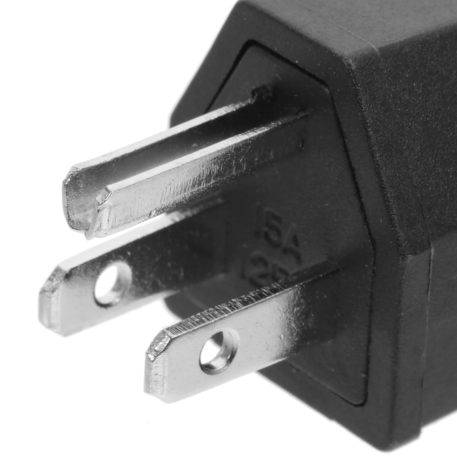

2pcs 3 Prong Plug Replacement 15A 125V Male Plug End For Extension Cord Industrial Grade Grounding Electrical Connector Abs