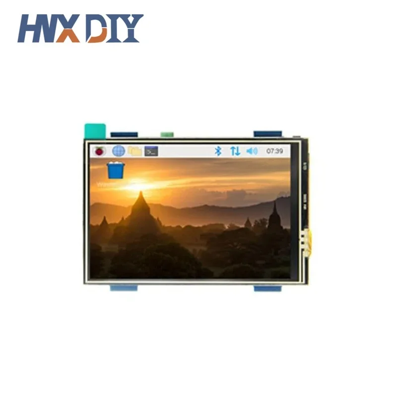 for Raspberri 4 LCD HDMI USB 3.5 inch Touch Screen Real HD 1920x1080 LCD Display Py for Raspberri 3 Model B MPI3508