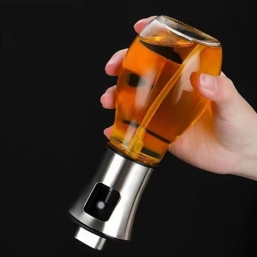 

2 шт. многофункциональная бутылка для запотевания масла для кухни, барбекю, гриля, выпечки, салата с распылителем масла из нержавеющей стали для приготовления пищи