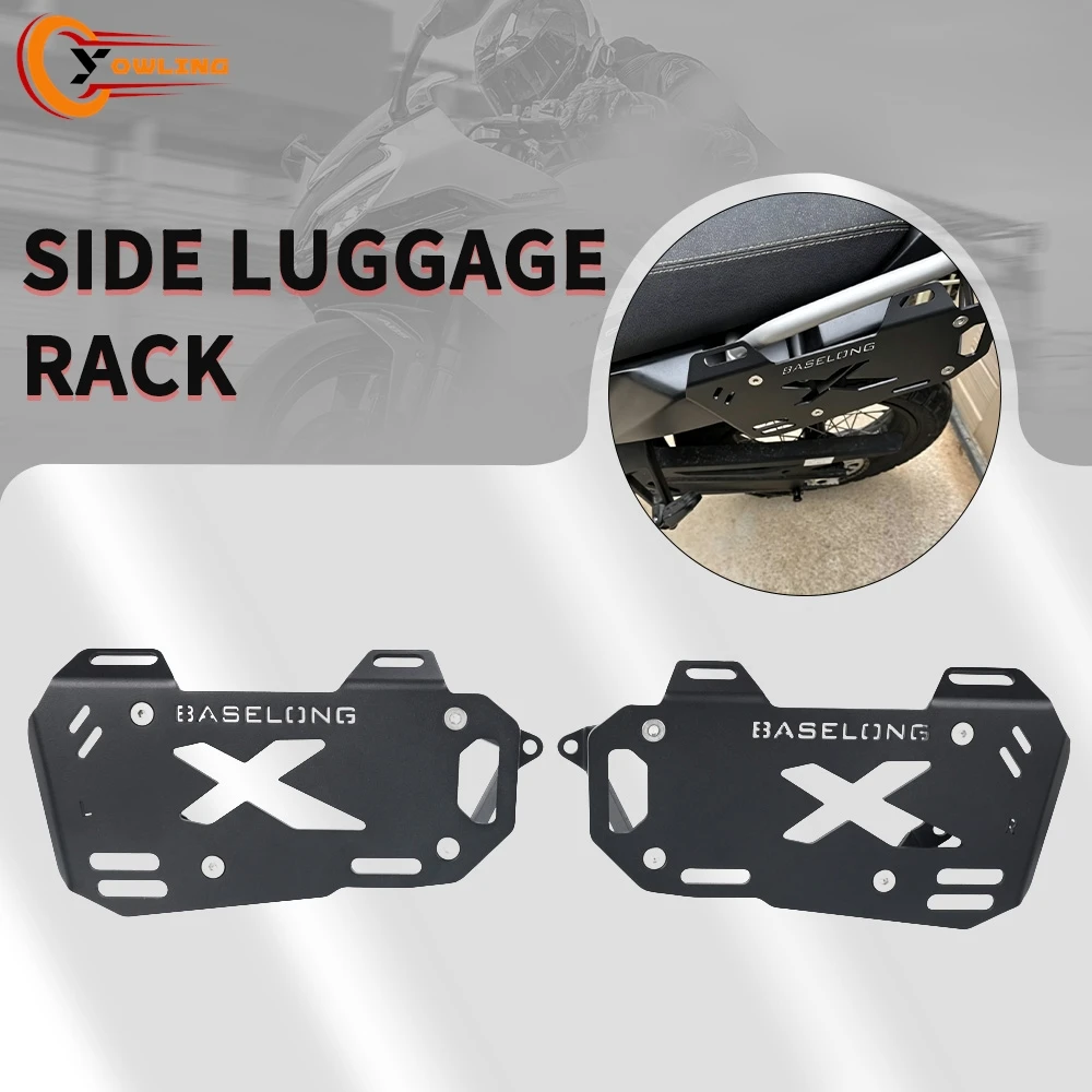 FOR CFMOTO 800MT-X / Ibex 800 MT-X / Ibex 2024-2027 Rack Cargo Side Panniers Rack Luggage Saddlebag Rear Luggage Carrier Bracket