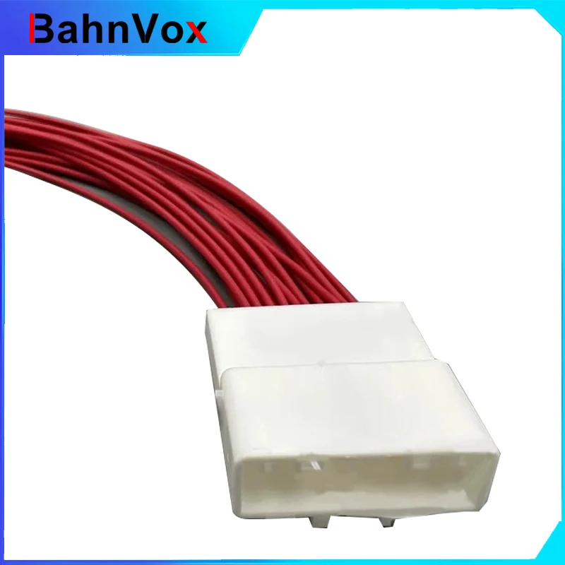 Bahnvox 1 Set 20 Ways 1674646-1AC Assembly Part Auto Navigation Modification Cable Socket 2040487-1 Car CD DVD Player Plug