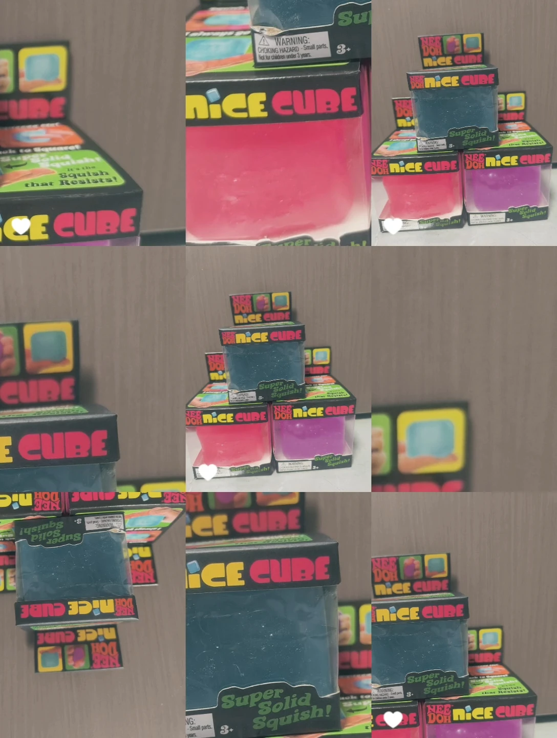 

Сенсорный куб Schylling Needoh Nice Cube: игрушка-антистресс для снятия тревоги, сжимаемый предмет для концентрации внимания