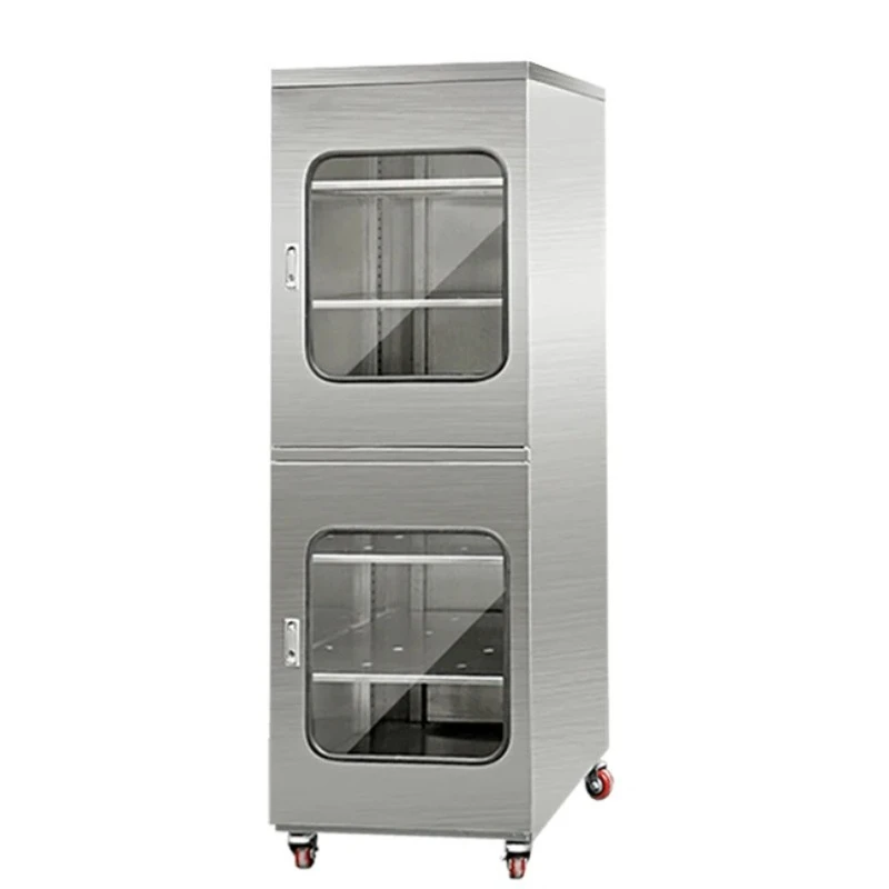 730L Stainless Steel Electronic Storage Dry Cabinet Dehumidifier Humidity Control for Laboratory