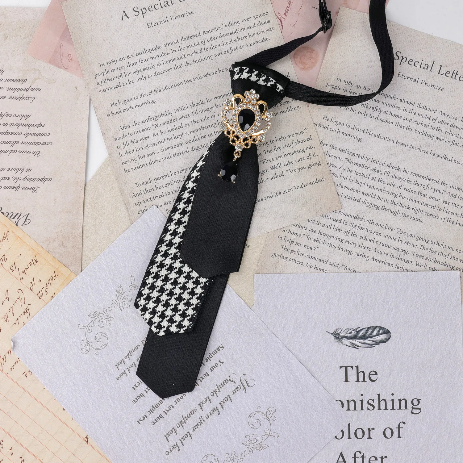 Britische College-Style JK-Krawatte für Männer und Frauen, koreanische Mode, handgefertigt, Business-Retro-Fliege, Hochzeitsschmuck, Accessoires, Geschenke – Detail 11