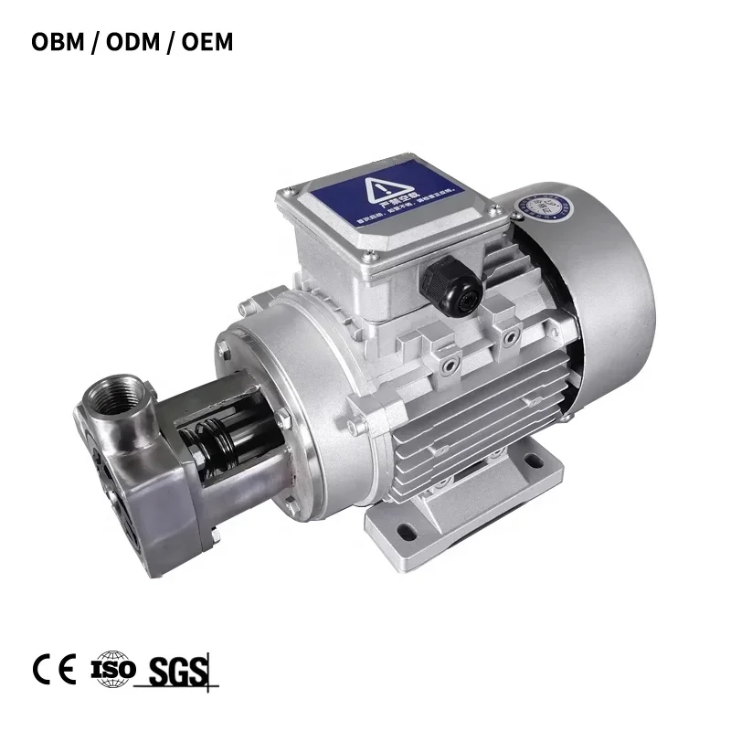 Food gr automatic stainless steel high iscosity liquid sanitary self-priming flexible impeller rotor ane transfer pump