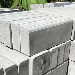 Highway Edge Stone Cement Mold Plastic 50x30x10cm, 12cm Curved Reusable Extension Suitable for Highway Shoulder Stone