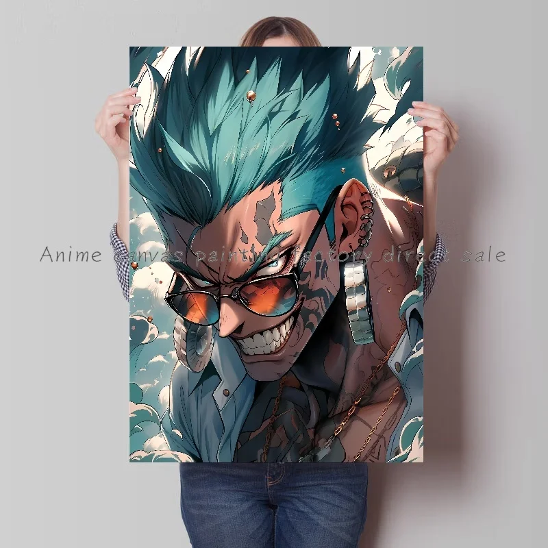 Japanese Anime One Piece Character Luffy Zoro Poster High-definition Printed Picture Home Living Room Decoration Canvas Painting