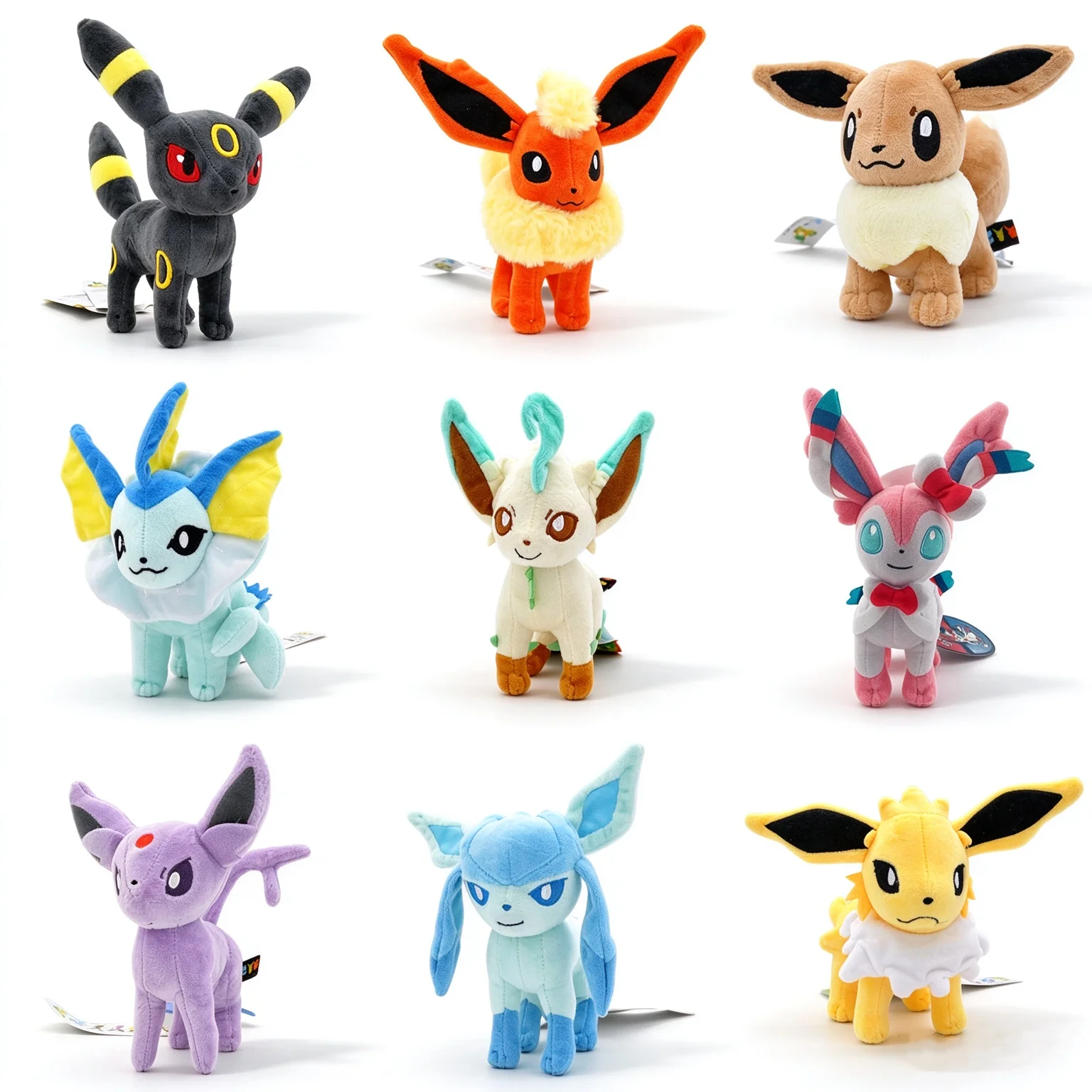 cartoon-pokemon-eeveelution-plush-dolls-cute-anime-toys-vaporeon-flareon-glaceon-leafeon-sylveon-stuffed-plush-movies-anime-toy