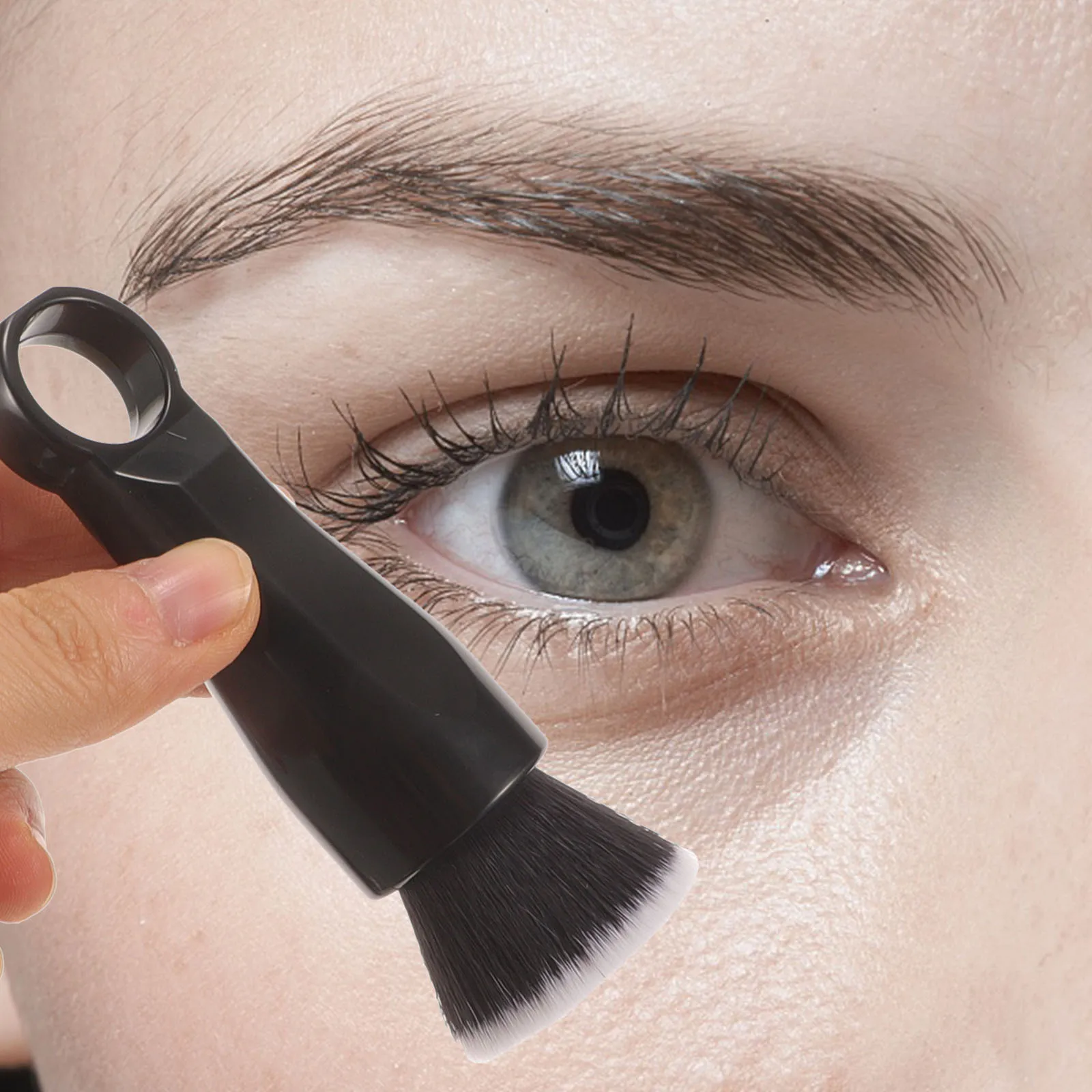 5Pcs Makeup Brush Set Foundation Powder Blending Brushes Portable Cosmetics Tools Face Makeup Travel Small Set