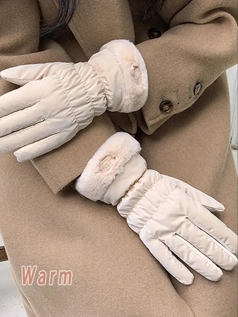 AliExpress NONE Ski & Snow Gloves - Winter Snowboard Gloves for Men & Women Cold Weather Fingers Snow Warm Gloves