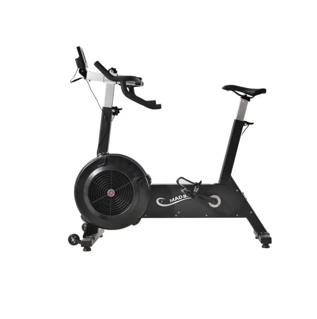 Newly Upgraded Fitness Bike Upright Motorcycle Indoor Fan Bicycle Bicycle Fixed Fitness Sports Equipment