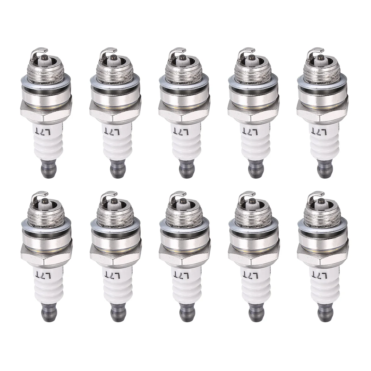 

YHYS 10Pcs Mini Lawn Mower Spark-Plug L7Tc Br2Lm For Stratton Motors 55Mmx22Mm