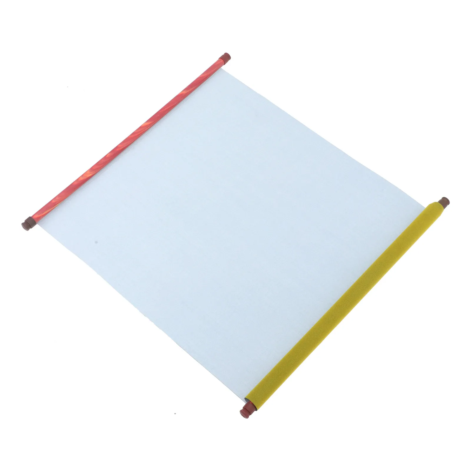 Chinese Calligraphy Water Writing Cloth Scroll 1.4m X 46Cm Reusable Imitation Rice Paper Surface for Brush Practice Painting