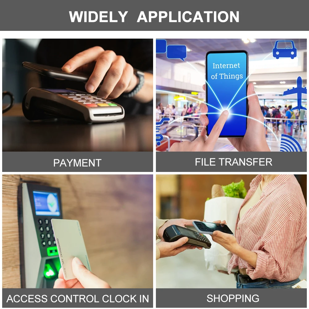 흰색 NTAG215 NFC 태그 방수 504 바이트 빈 직사각형 휴대폰, 게임 재기록 가능 다기능, Amiibo에 적합, 30 개