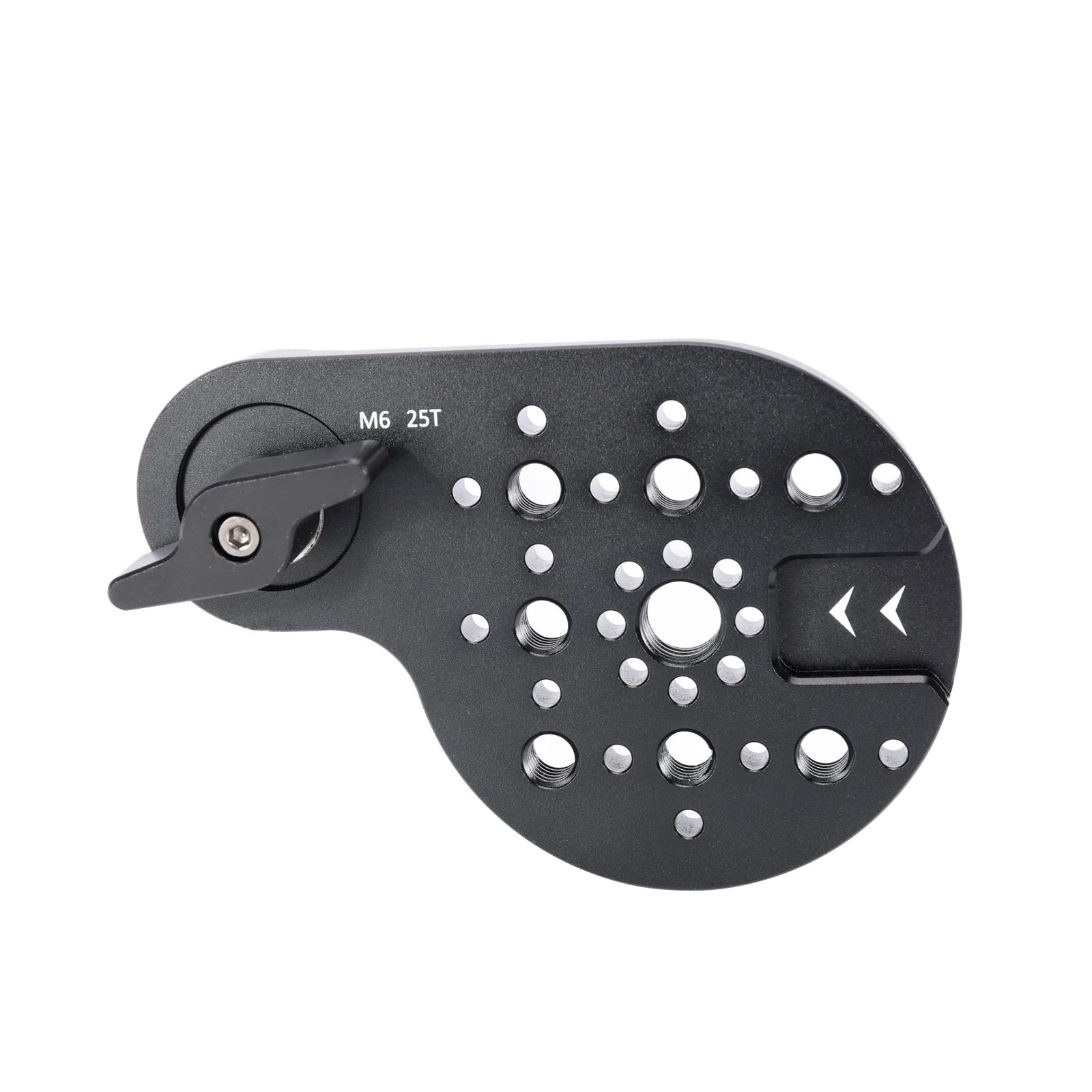 

Niceyrig Video Tripod Mount Side Plate Rosette Mount (25T, M6 Thread)