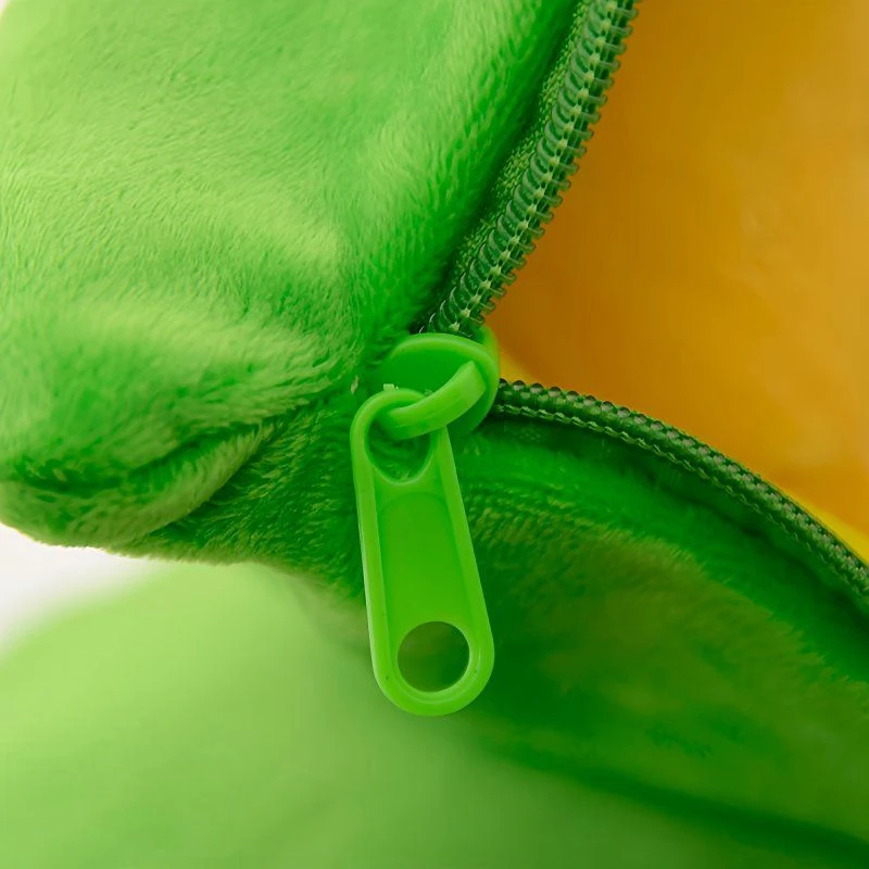 25 سنتيمتر الفاصوليا الإبداعية محشوة الحيوان مع سحاب انفصال دمية فئة النبات واقعية الأطفال عيد ميلاد هدية الكريسماس