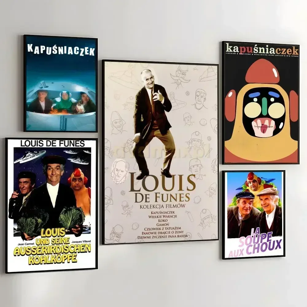 The C-Cabbage Soup 1981 Movie Painting Calligraphy Self Adhesive Wall Art Waterproof Print For Bedroom  Hallway Home Decor