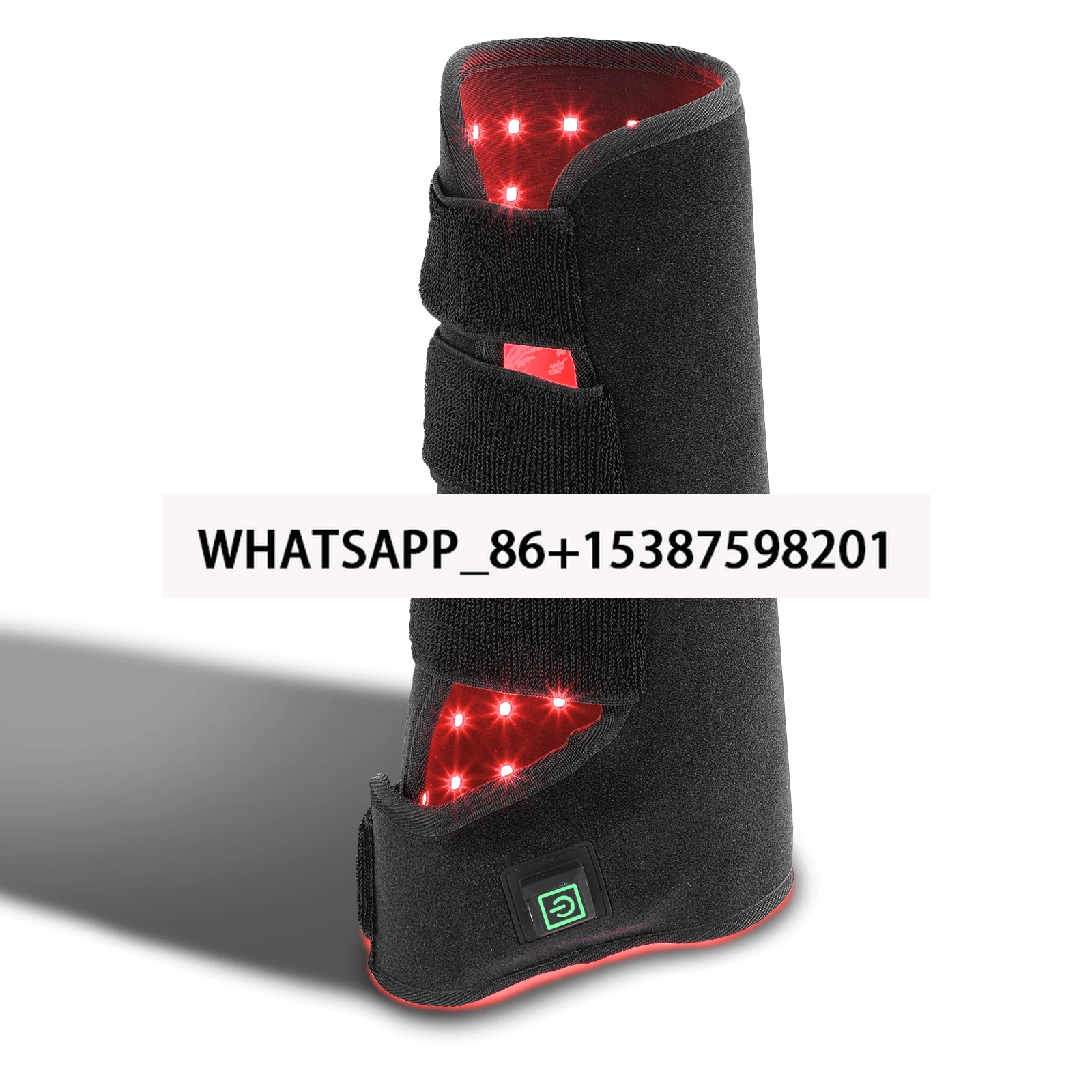 Botas de casco para terapia veterinária, terapia de luz vermelha 660nm 850nm, botas envoltórias para cães e cavalos, tratamento de terapia de animais de estimação