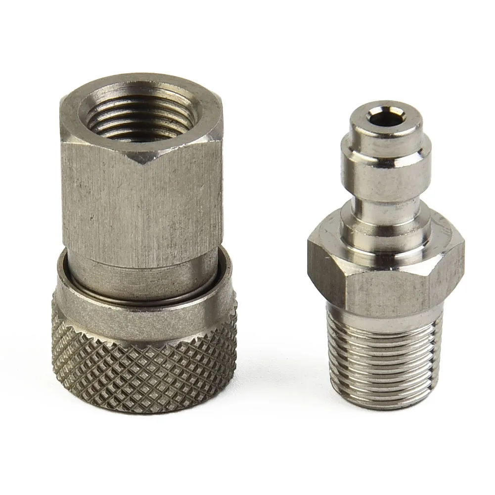 

8mm 1/8 NPT Threaded PCP Quick Disconnect Male & Female Set High Quality Materials Easy Installation Reliable Performance