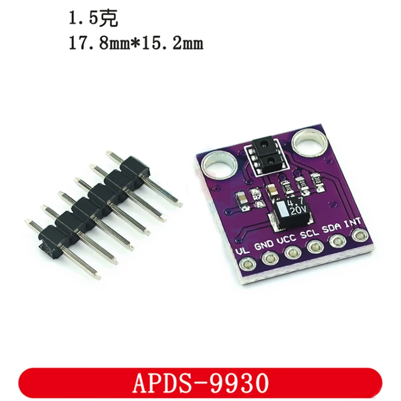 1pcs APDS-9930 gesten erkennungs sensor paj7620u2 berührungs lose gesten sensor modul optik