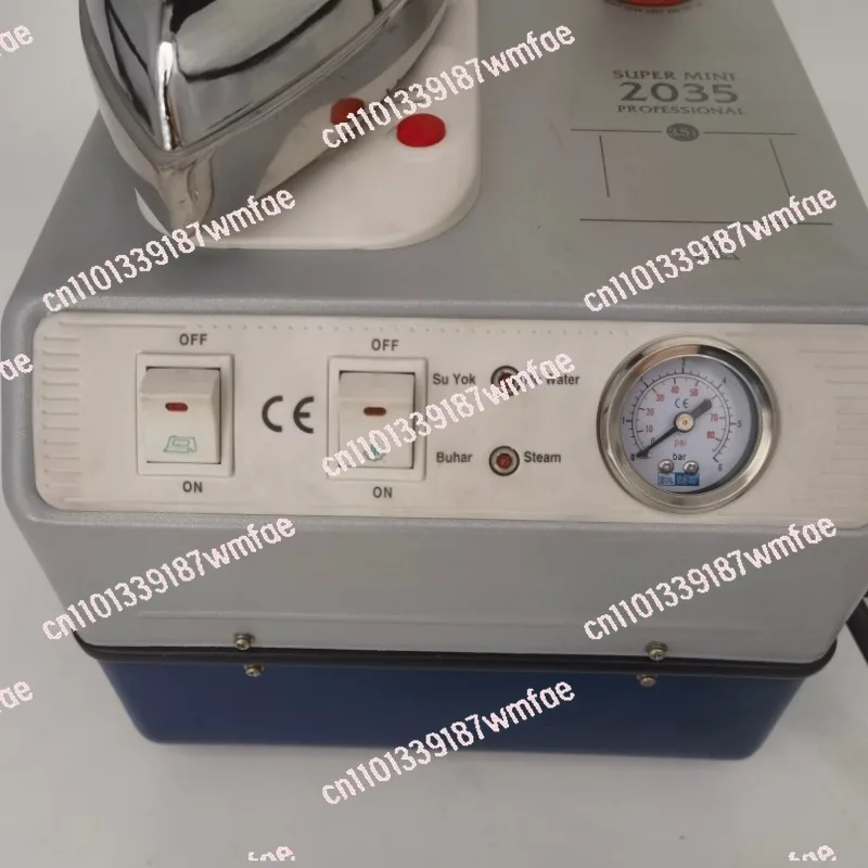 High Power Desktop Steam Industrial Electric Iron Vintage Boiler Booster Iron Garment Curtain Dry Cleaner 3.5L