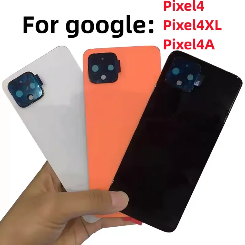 Pixel4/4A mobiele telefoon achterkant glazen beschermhoes vervanging voor Google Pixel4 Pixel4A Pixel4XL