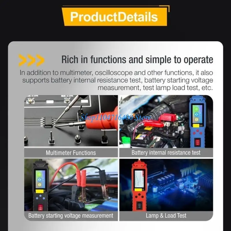 

y1gd Advanced Automotive Circuits Diagnostic Tool 12V/24V Комплексные транспортные средства тестер Электрическая система тестер