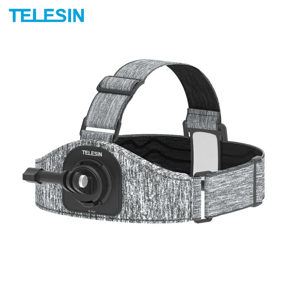 

TELESIN Head Strap for Sports Camera for Dji Action4/3/2/Gopro11/10/9/Go3 Accessories