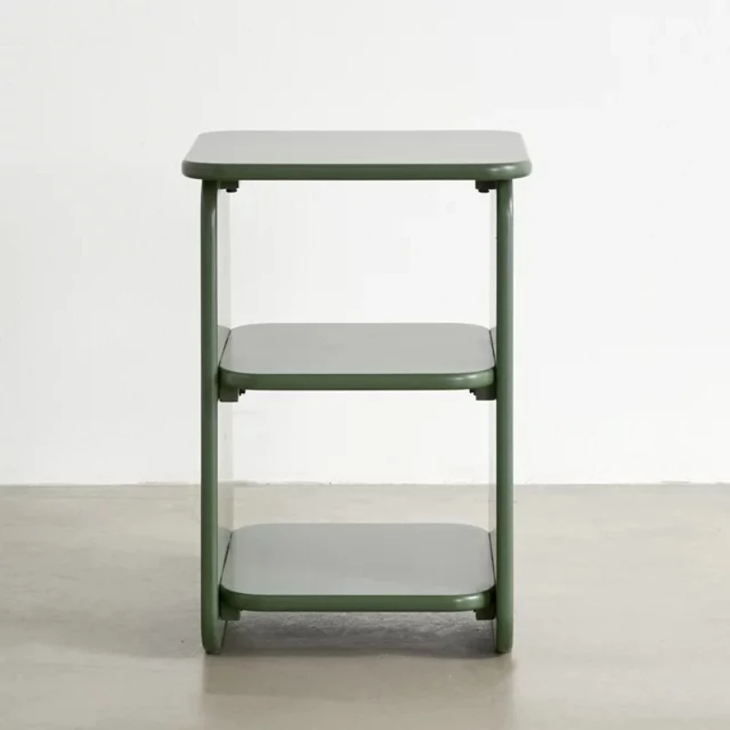 

New bedside table, shelf, modern household small coffee table, minimalist storage table