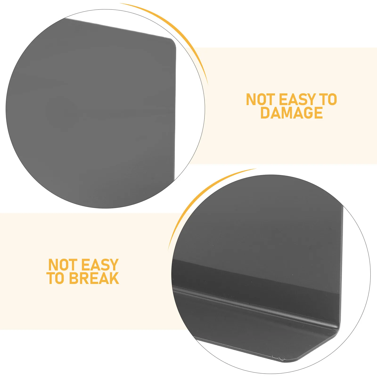 2Pcs PVC Kitchen Sink Splash Guard Water Splash Barrier Countertop Protective Panel Bathroom Splashback Baffle Shield view 2