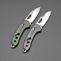 Sanrenmu 4108 Mini Keychain Knife Pocket Knife fruit Knife for Mini EDC Tool Knife