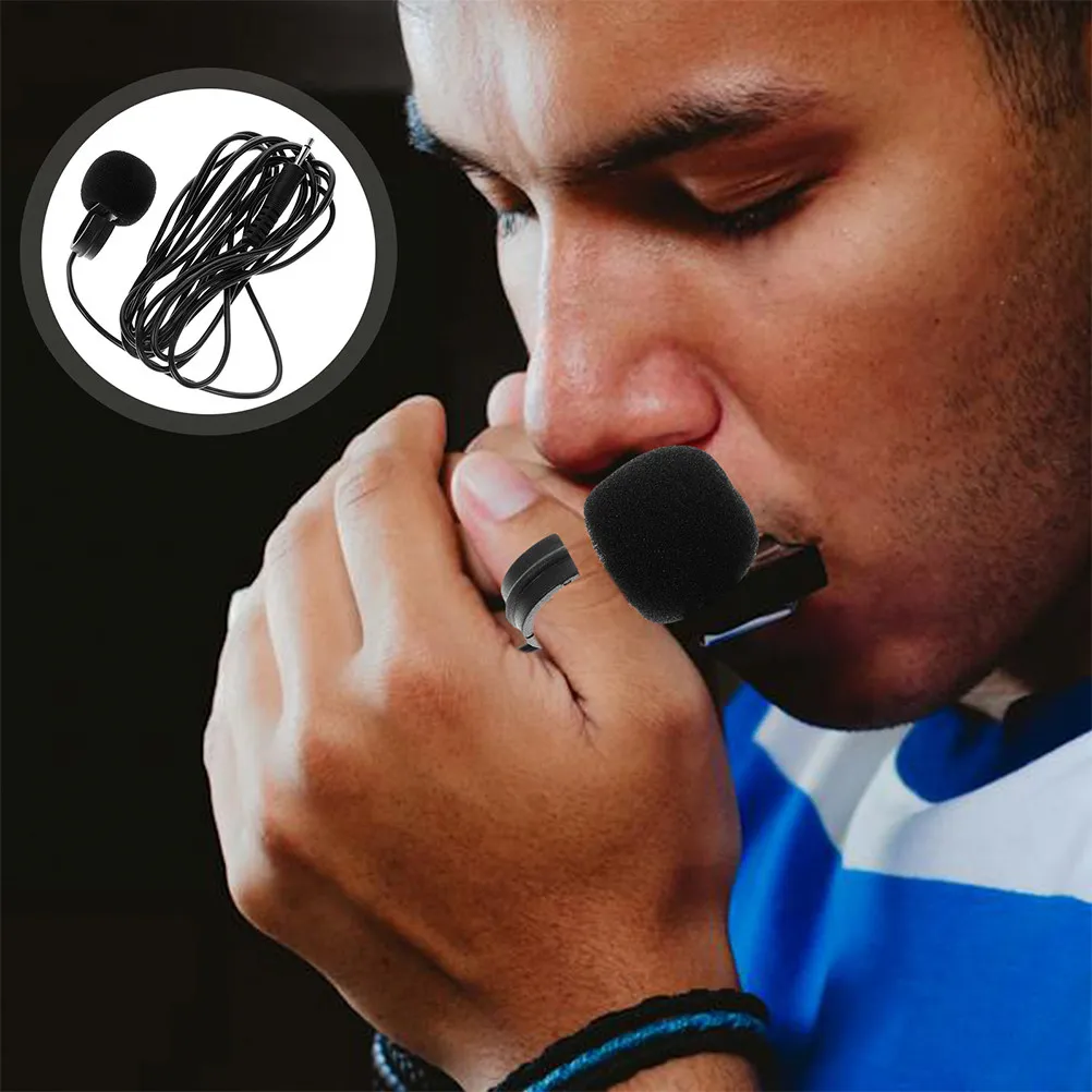 Portable Finger Mount Ring Pickup Mic for Flute Harmonica Ocarina Saxophone Violin Clarinet Trumpet Banjo Ukulele Video