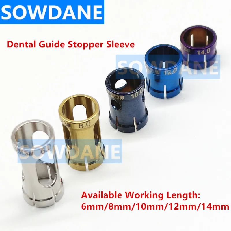 

Dental Bur Depth Guide Stopper Sleeve Guided Bur Safety Depth Stop Dental Burs Accessory Part L/M/S