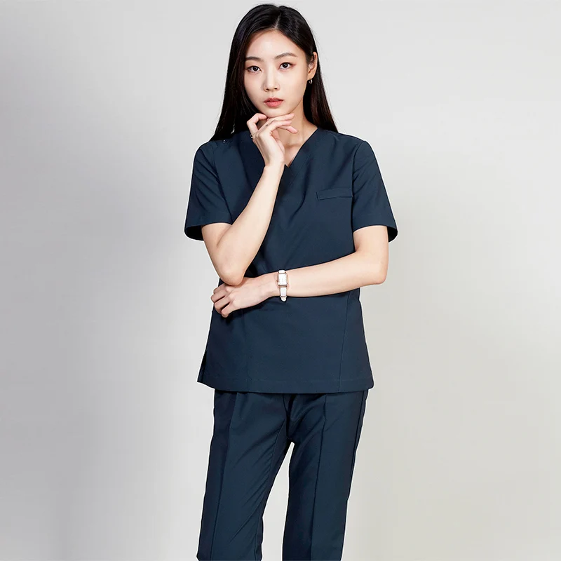 

Korean Style Surgical Gowns Breathable Comfortable Workwear Spring Summer Dentist Uniform Nurse Handwashing Clothes New Arriv...