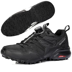 Outdoor Men Shoes Mountaineering Sports Shoes 2024 New Mesh Breathable Cycling Shoes High-Quality Men Hiking Training Shoes