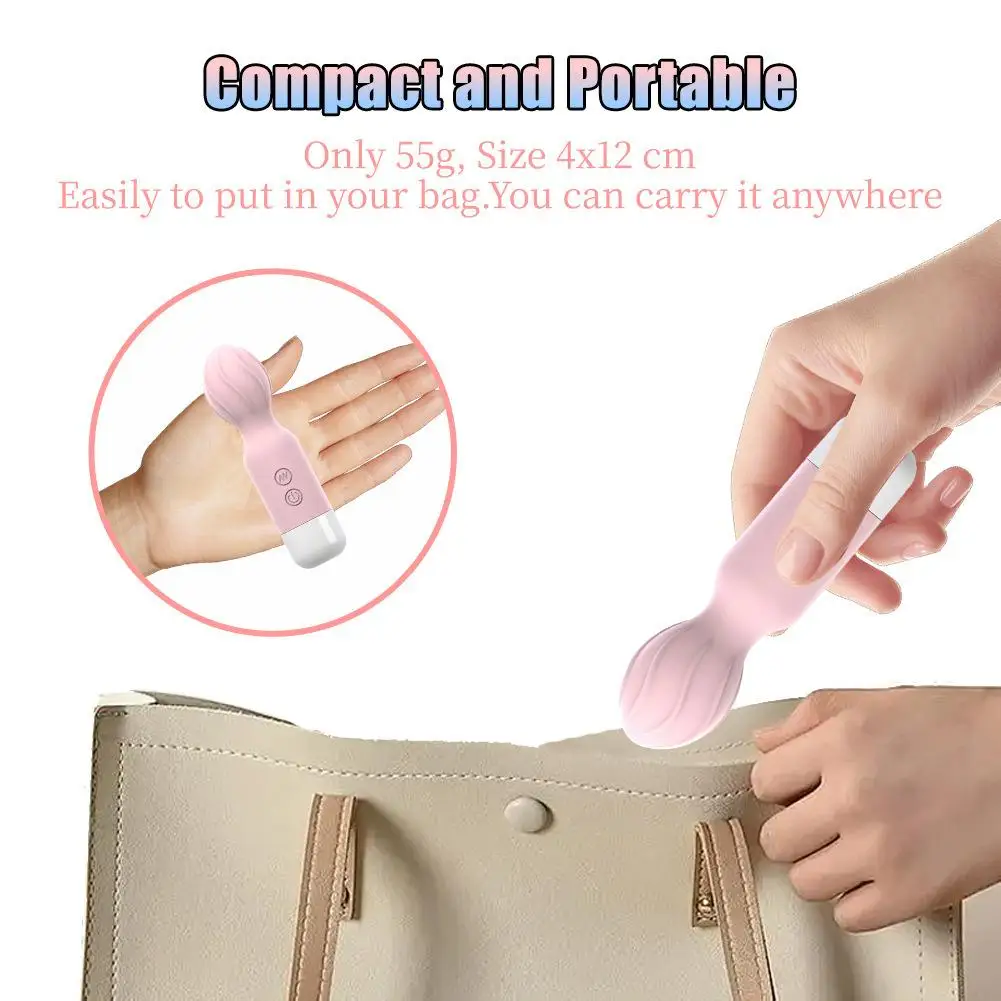 عصا سحرية قوية AV هزاز أنثى الحلمة البظر محفز G بقعة مدلك السلع الكبار المنتج المثيرة الجنس لعب للنساء