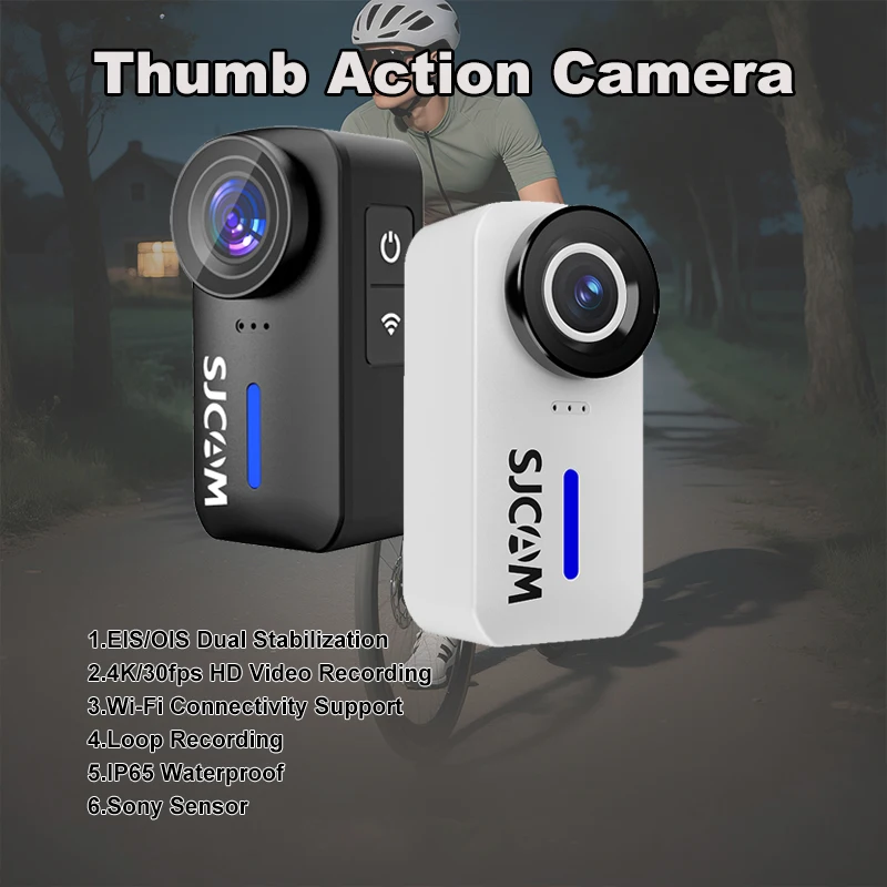 ​​Action Camera 4K 30FPS Ultra HD 20MP OIS EIS Dual Stabilization WIFI Smartphone Connection Outdoor Sports Cycling Camcorder