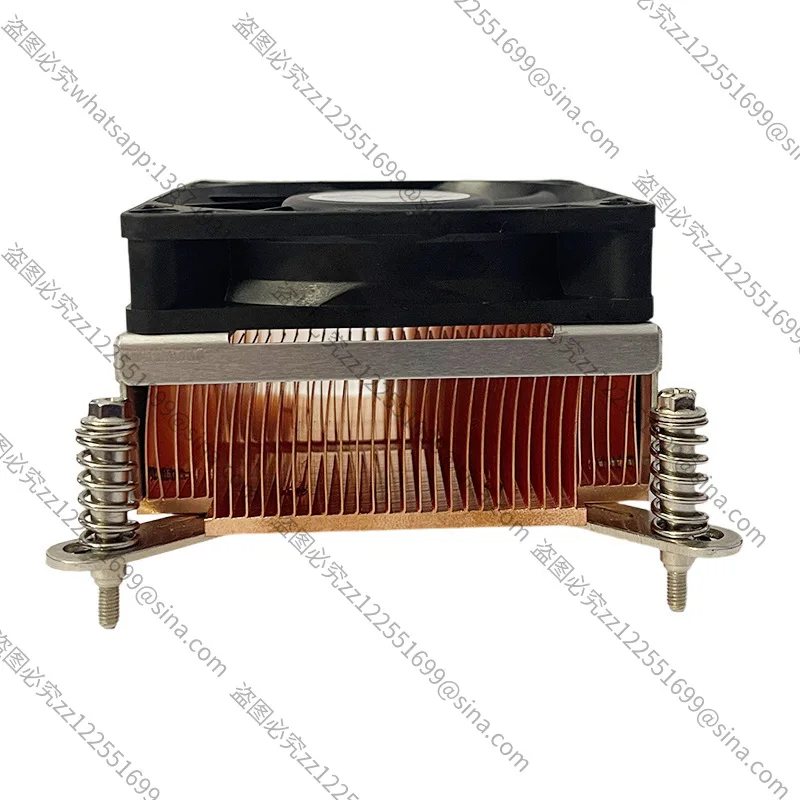 Suitable for Sett 1150 2011 2066 2U Pure Copper Server Radiator Air-cooled CPU Temperature Control Fan 5D7C2