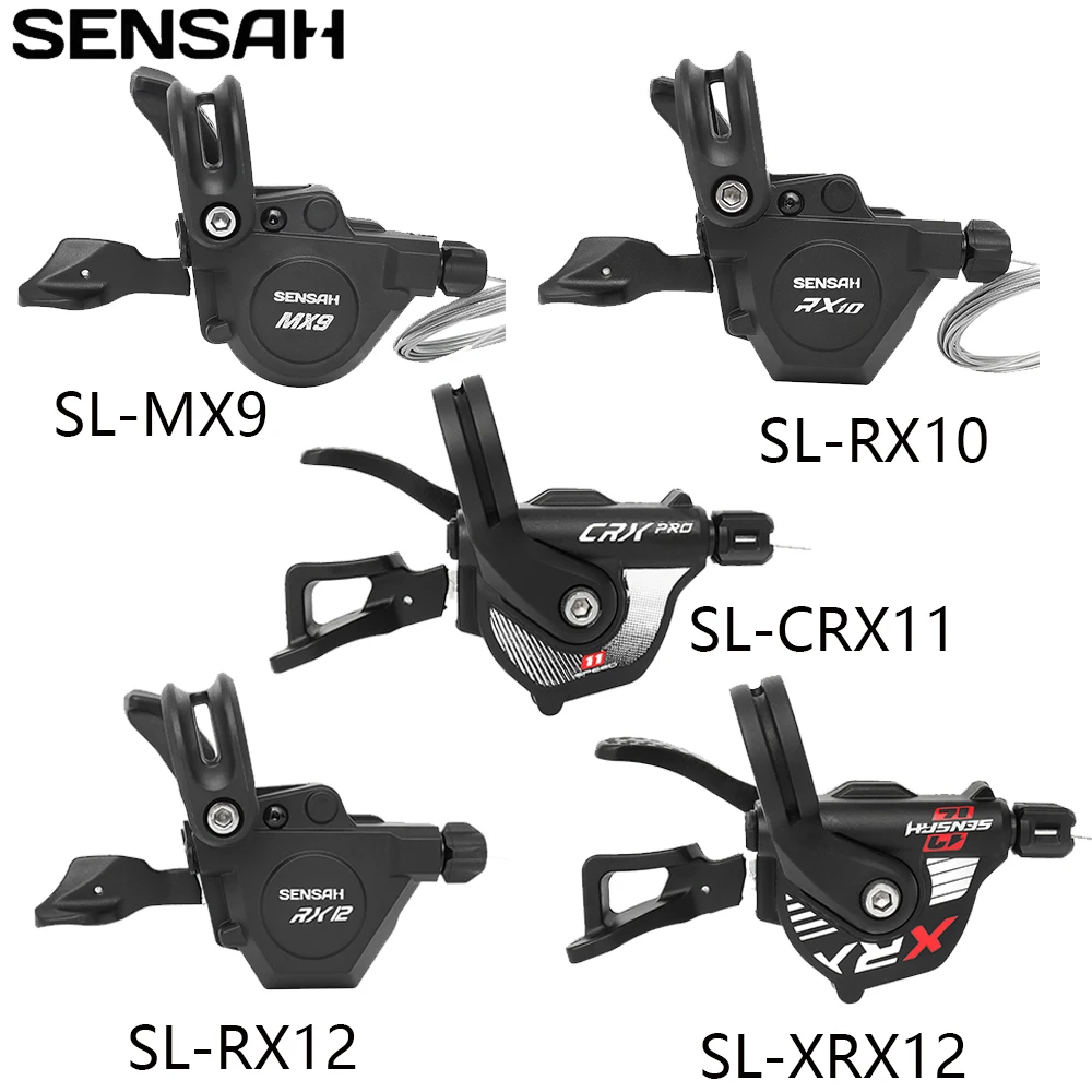 SENSAH 9/10/11/12 Speed MX9 RX10 CRX XRX RX12 Bicycle Right Shift Lever For MTB Bike Original Bicycle Parts